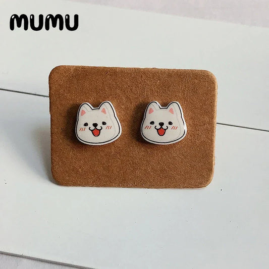 2025 Jane Austen Book Quote Acrylic Stud Earrings – Resin Epoxy Jewelry for Fans
