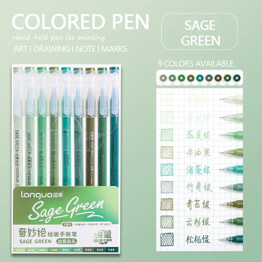 Multi-Color Gel Pen Set – 9/45/72/99 Colors for Writing, Drawing & Art